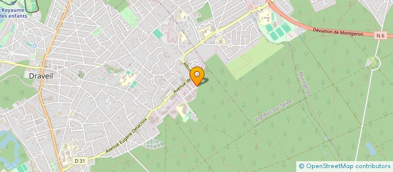 localisation de l'entreprise SOC GLE TRANSFORMATION DES PLASTIQUES à DRAVEIL