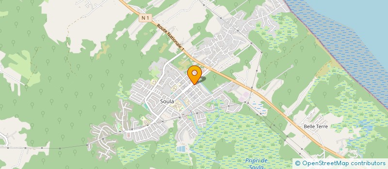 localisation de l'entreprise SOC GLOBE à MACOURIA