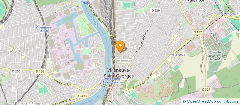 localisation de l'entreprise SOC GOBAY FRANCE à VILLENEUVE-SAINT-GEORGES