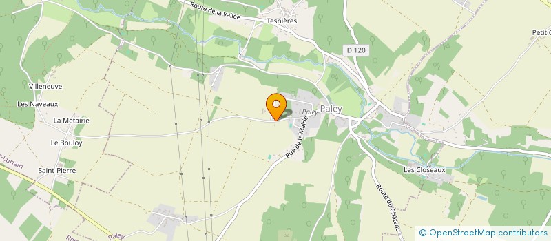 localisation de l'entreprise SOC GOIMBAULT PERE ET FILS  PALEY