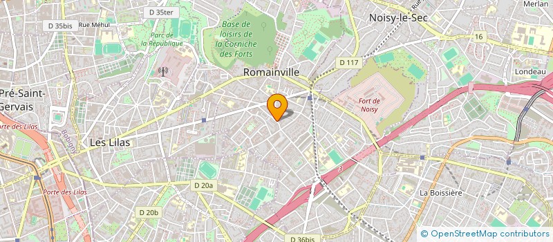 localisation de l'entreprise SOC GOLDSTEIN ET CIE SIEGES à ROMAINVILLE