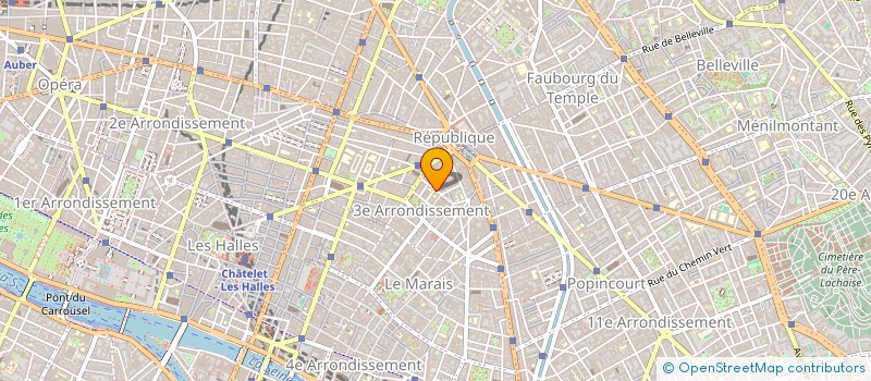 localisation de l'entreprise SOC GOLDSTEIN LEON ET CELINE à PARIS