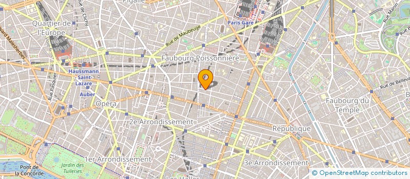 localisation de l'entreprise SOC GORSE MARTIN ET ASSOCIES à PARIS