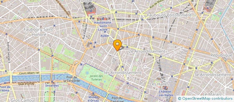 localisation de l'entreprise SOC GRAND PROJET INTERNATIONAL à PARIS