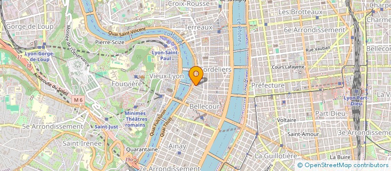 localisation de l'entreprise SOC.GRANDCLEMENT  LYON