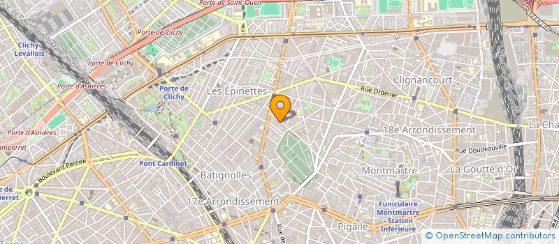 localisation de l'entreprise SOC GRAPHODEC  PARIS