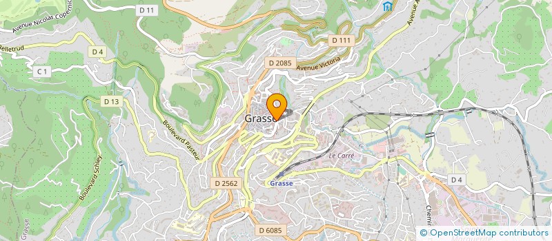 localisation de l'entreprise SOC GRASSOISE DE TRANSPORTS SANITAIRES à GRASSE