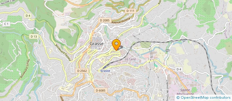 localisation de l'entreprise SOC GRASSOISE IMAGERIE RADIO à SAINT LAURENT DU VAR