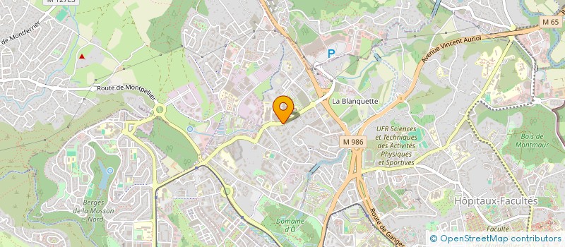localisation de l'entreprise SOC GREMUS à MONTPELLIER