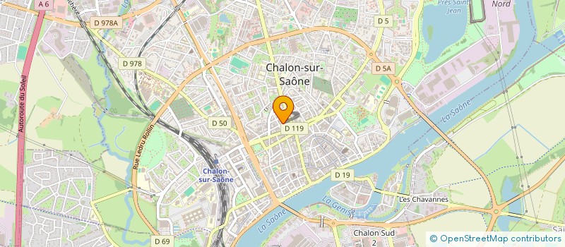 localisation de l'entreprise SOC GRENOBLOISE CHALON  CHALON-SUR-SAONE