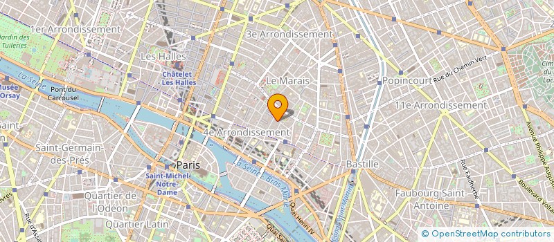 localisation de l'entreprise SOC GROUPE GOLDENBERG ET CIE à PARIS