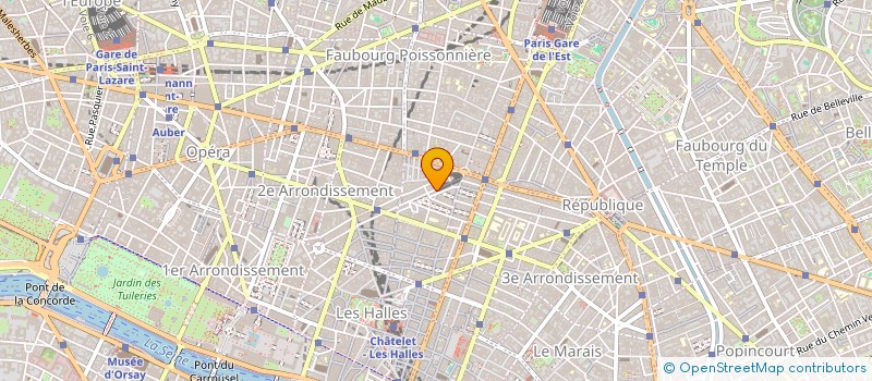 localisation de l'entreprise SOC GSG à PARIS