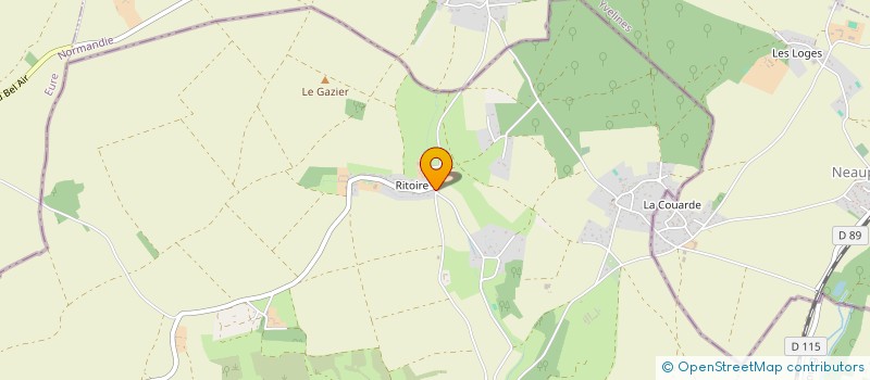 localisation de l'entreprise SOC GUAINVILLOISE DE TRAVAUX PUBLICS à GUAINVILLE