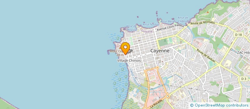 localisation de l'entreprise SOC GUY DE DRAGAGE ET NETTOYAGE à CAYENNE