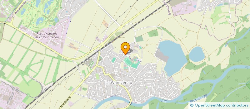 localisation de l'entreprise SOC GYMNASTIQUE DE LA WANTZENAU  LA WANTZENAU