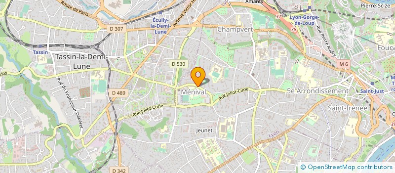 localisation de l'entreprise SOC GYMNASTIQUE DE MENIVAL à LYON