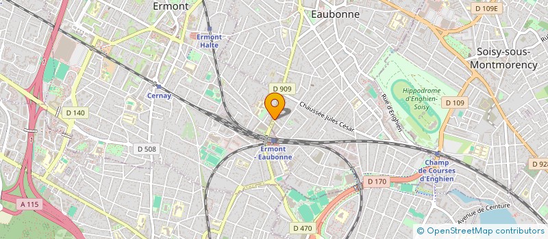 localisation de l'entreprise SOC HAJOS ET WEISZ à EAUBONNE
