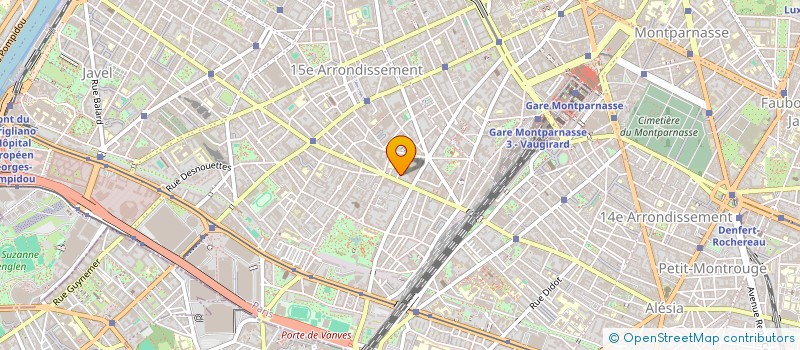 localisation de l'entreprise SOC HARTMANN TEMPLIER à PARIS