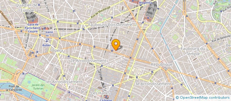 localisation de l'entreprise SOC HAUTEVILLAISE DE RESTAURATION  PARIS