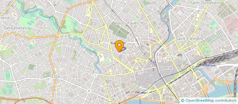 localisation de l'entreprise SOC HEMODYN RADIOLO CARDIO VASCUL NANTAI à NANTES