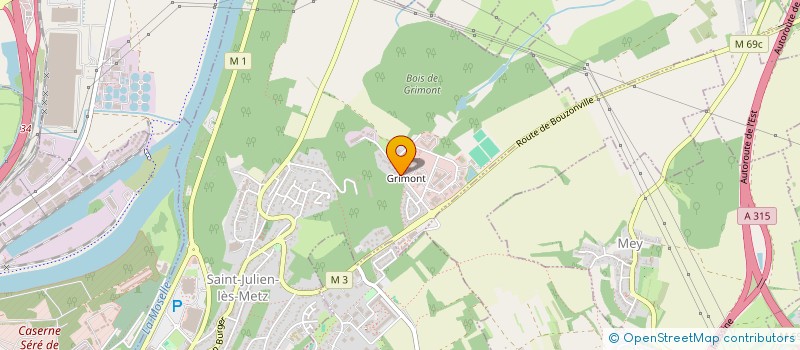 localisation de l'entreprise SOC HISTOIRE ARCHEOLOGIE LORRAINE  SAINT-JULIEN-LES-METZ