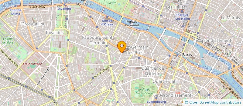 localisation de l'entreprise SOC HISTOIRE PROTESTANT FRAN  PARIS