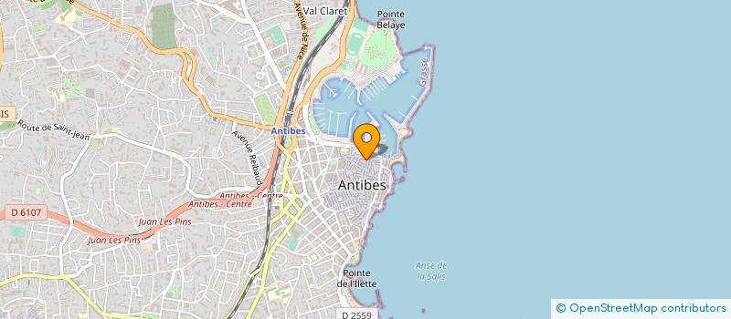 localisation de l'entreprise SOC HITTAU à ANTIBES