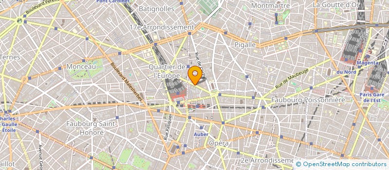 localisation de l'entreprise SOC HOLFRA  PARIS