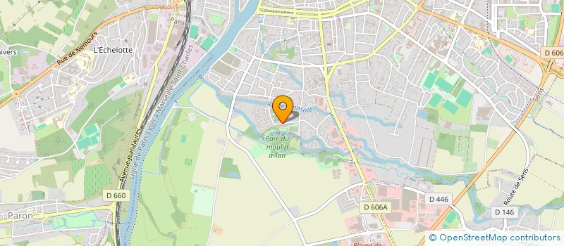 localisation de l'entreprise SOC HORTICOLE ARRONCDISSEMENT DE SENS à SENS