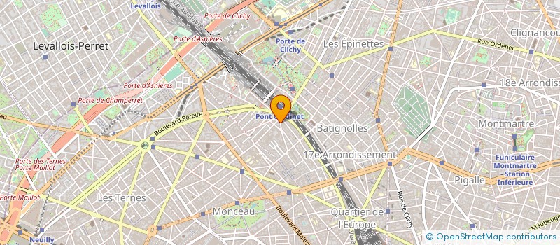 localisation de l'entreprise SOC HOTEL BEL AIR à PARIS