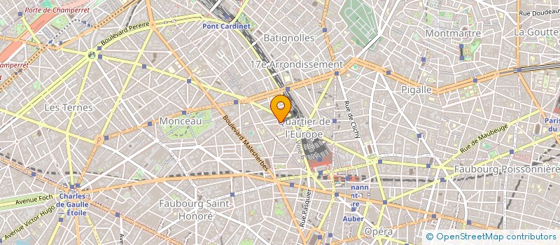 localisation de l'entreprise SOC HOTEL BRESCIA  PARIS