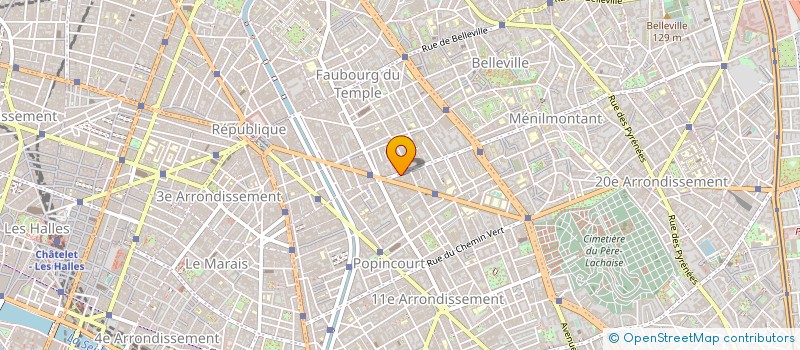 localisation de l'entreprise SOC HOTEL COMMERCE ET TEMPLES à PARIS