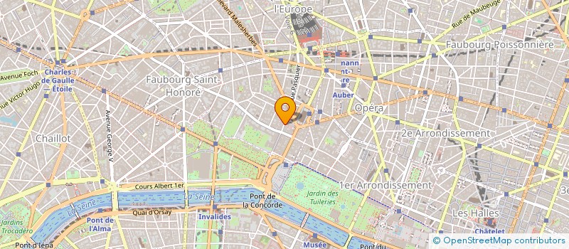 localisation de l'entreprise SOC HOTEL D AGUESSEAU à PARIS