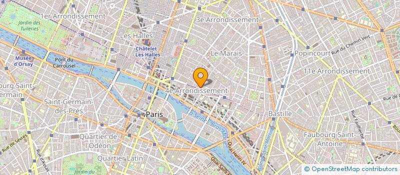 localisation de l'entreprise SOC HOTEL DE FRANCE  PARIS