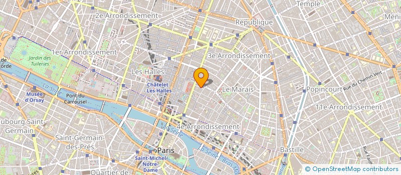 localisation de l'entreprise SOC HOTEL DE LUTECE à PARIS