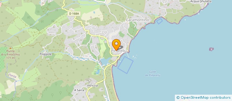 localisation de l'entreprise SOC HOTELIERE DE PINARELLO à ZONZA