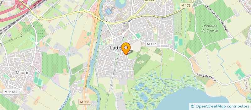 localisation de l'entreprise SOC HOTELIERE DE PLACEMENT  LATTES