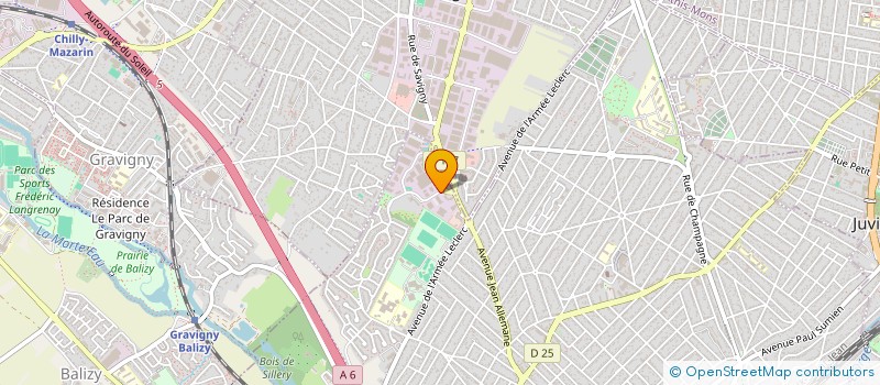localisation de l'entreprise SOC HOTELIERE DE RENNES CHATILLON à SAVIGNY-SUR-ORGE