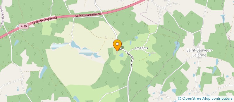 localisation de l'entreprise SOC HOTELIERE DES GRILLAUDS  MONTPON-MENESTEROL