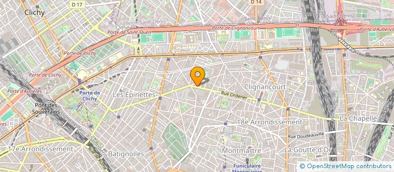 localisation de l'entreprise SOC HOTELIERE DU PUY DE DOME  PARIS