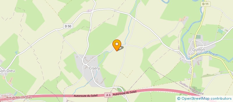 localisation de l'entreprise SOC HOTELIERE ET RESTAURAT LA TUILERIE  MAGNY