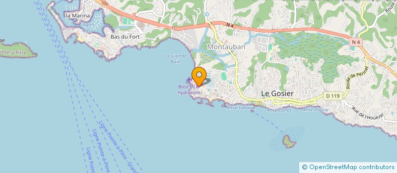 localisation de l'entreprise SOC HOTELIERE KARUKERA à LE GOSIER