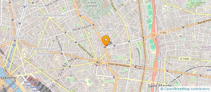 localisation de l'entreprise SOC HOTELIERE MOFRAN  PARIS