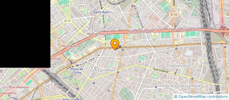 localisation de l'entreprise SOC HOTELIERE SAINT ANGE  PARIS