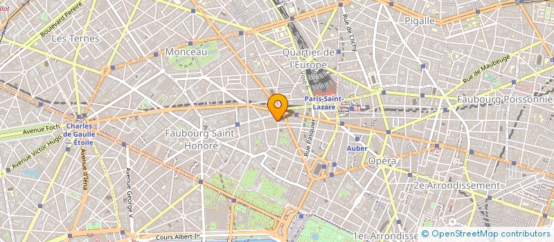 localisation de l'entreprise SOC HOTELLERIE BAR RESTAURANT  PARIS