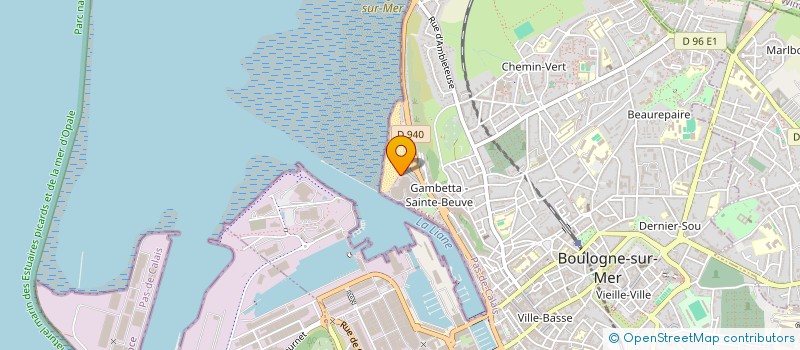 localisation de l'entreprise SOC HUMAINE ET DES NAUFRAGES à BOULOGNE-SUR-MER