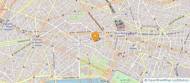 localisation de l'entreprise SOC HUSSON G HUSSON T à PARIS