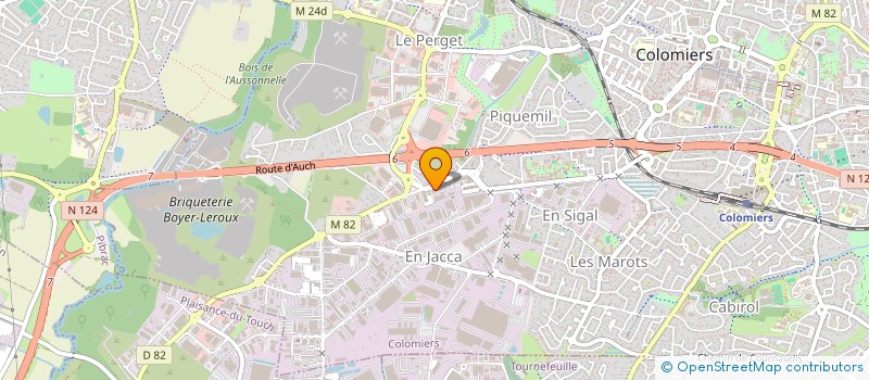 localisation de l'entreprise SOC HYDRELEC à COLOMIERS