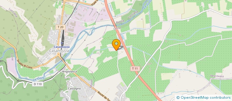 localisation de l'entreprise SOC HYDROELECTRIQUE DE FONTANONE à VESCOVATO
