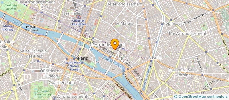 localisation de l'entreprise SOC IGNAZI à PARIS
